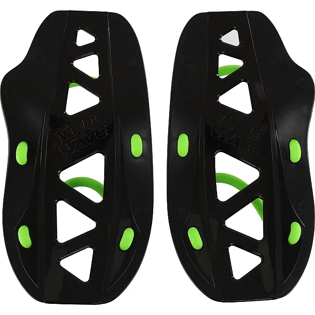 Лопатки для плавания ласты для рук MADWAVE Grabber junior M074307 (Черный)