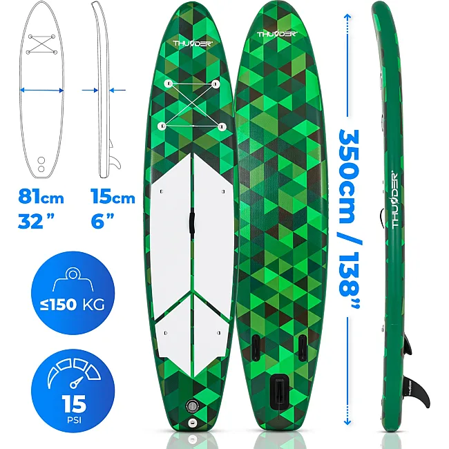 Надувна SUP дошка (Сапборд) THUNDER CAMO 350
