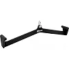 Рукоятка для тяги вниз c широким хватом Lat Pull Down Bar нескользящее покрытие ZELART TA-00062 (Черный)