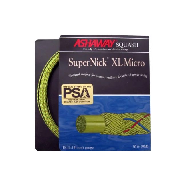Струна Ashaway Super Nick XL Micro 1.15 yellow