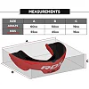 Капа RDX MOUTH GUNDER ARMOURRD JUNIOR красный, черный (для детей) One Size
