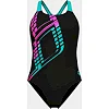 Купальник закрытый для женщин Arena GRAPHIC SWIMSUIT SWIM PRO L черный, голубой, розовый (для женщин)