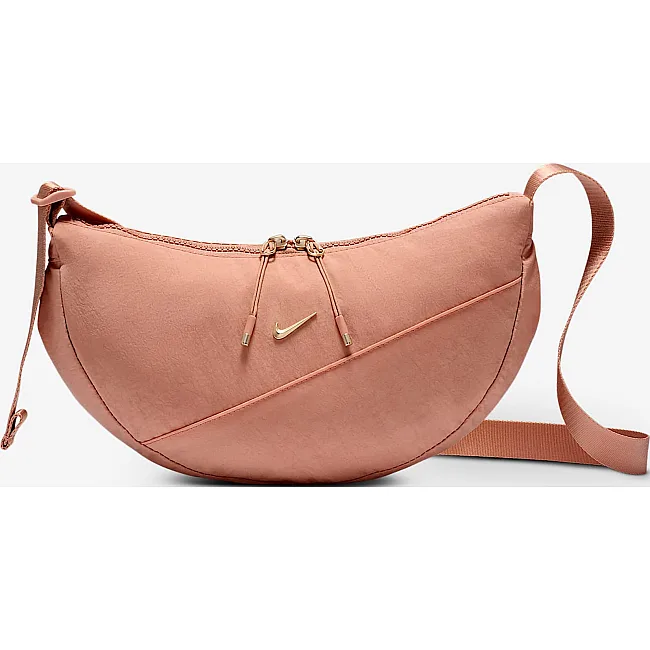 Сумка NIKE NK AURA CRESCENT CROSSBODY 4L персиковая (для женщин) 30 х 18 х 10 см