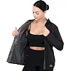 Куртка дождевик с капюшоном женская JOMA TRAIL LONDON 902684-100 (Черный)