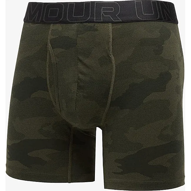 Трусы UNDER ARMOUR Performance Cotton - Print 6 In 3pk черный (для мужчин)