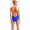Купальник для девочек Arena PAINTING SWIMSUIT V BACK синий, оранжевый (для детей)
