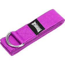 Ремень для йоги PowerPlay PP_4409 (183*3.8см.) Фиолетовый