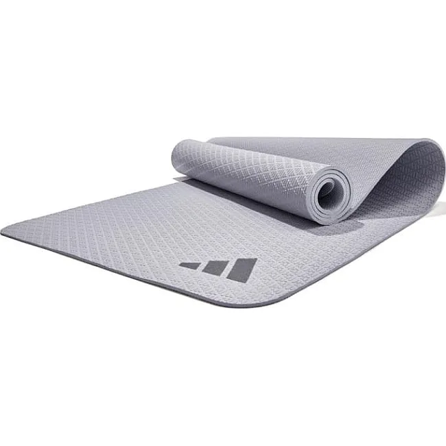 Коврик для йоги ADIDAS Yoga Mat серый 183 х 61 х 0,6 см