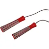 Скакалка PowerPlay 4206 Jump Rope PRO+ Серо-красная (2,75m.)