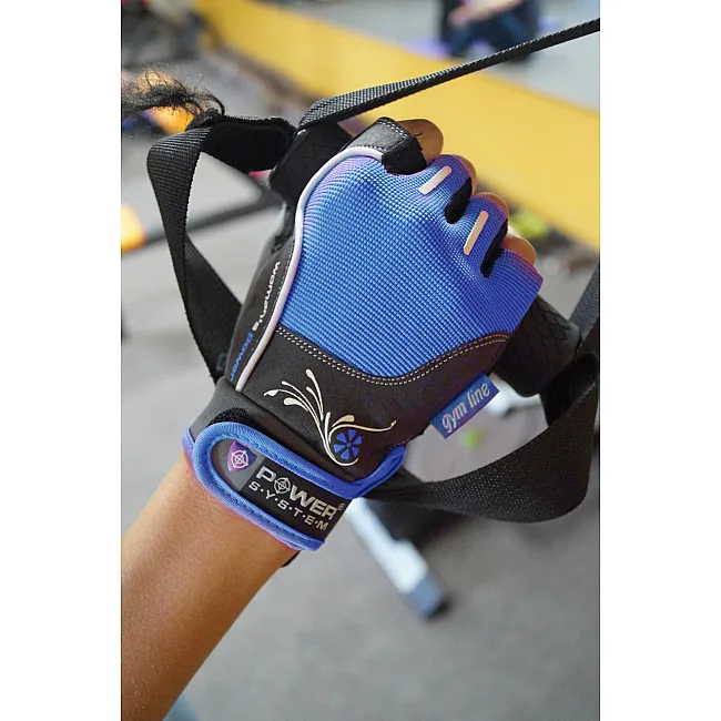 Перчатки для фитнеса Power System PS-2570 Woman’s Power женские Blue