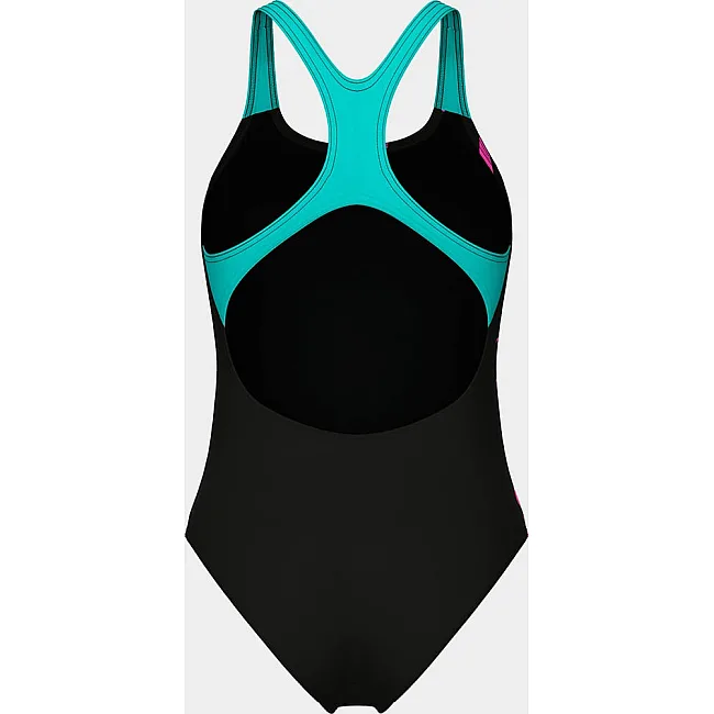 Купальник закрытый для женщин Arena GRAPHIC SWIMSUIT SWIM PRO L черный, голубой, розовый (для женщин)