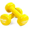 Гантели для фитнеса виниловые ZELART Beauty TA-5225-1_5 (Розовый)