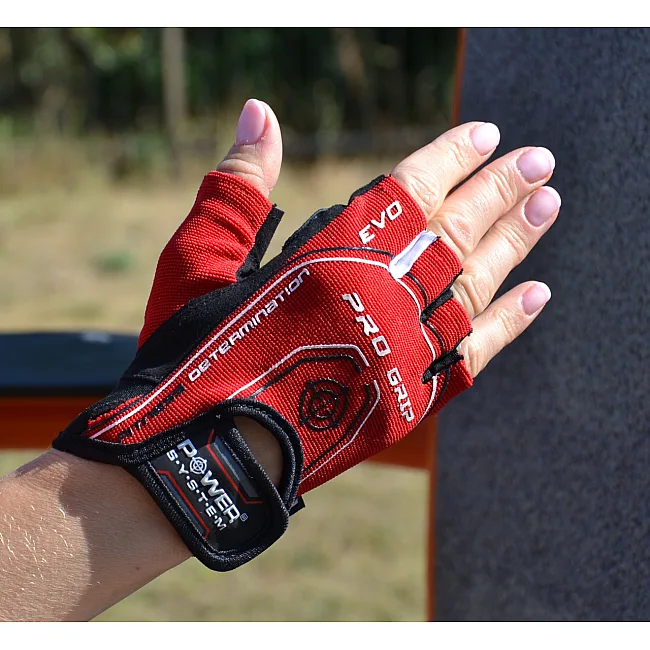 Перчатки для фитнеса Power System PS-2250E Pro Grip EVO Red