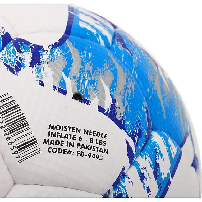 Футбольный мяч SOCCERMAX FB-9493 №5 PU (Белый-синий)