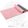 Коврик для йоги YM10 TPE LIGHT PINK HMS
