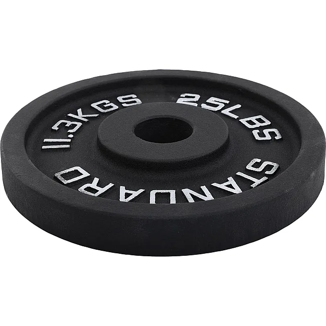 Блины диски стальные окрашенные STANDARD SC-80103-25LB 50мм 11,3кг