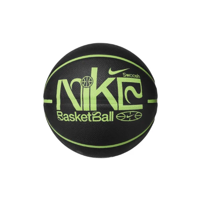 Мяч баскетбольный NIKE EVERYDAY PLAYGROUND 8P GRAPHIC DEFLATED BLACK/LIME BLAST/LIME BLAST size 7