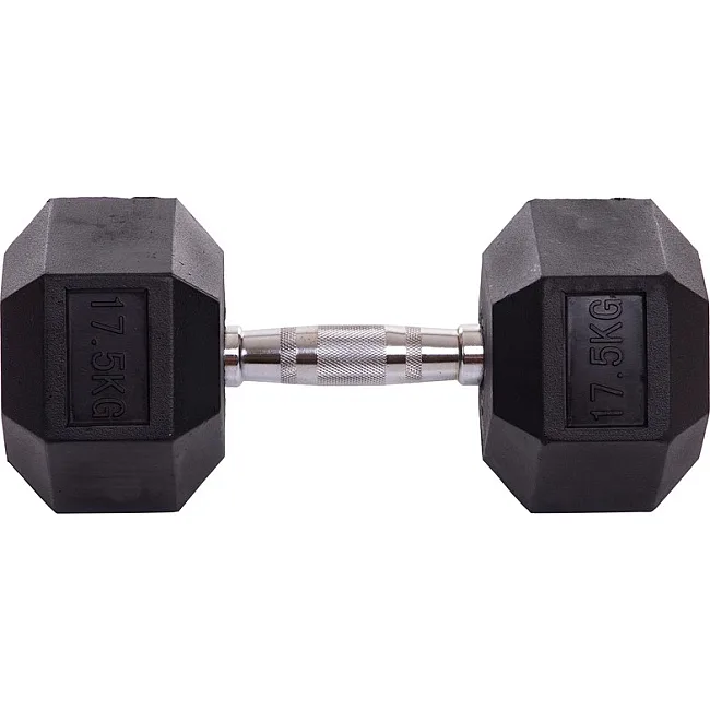 Гантель шестигранний
 гексагональна
 ZELART
 TA-2679-17_5 1шт 17,5кг