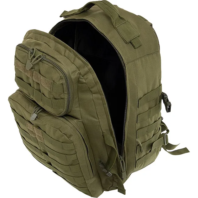 Штурмовой тактический рюкзак
 трехдневный MILITARY RANGERS
 ZK-9110
 48x32x18см 28л (Черный)
