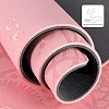 Коврик для йоги YM10 TPE LIGHT PINK HMS