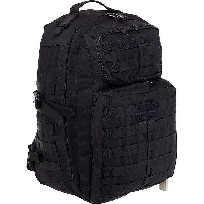 Штурмовой тактический рюкзак
 трехдневный MILITARY RANGERS
 ZK-9110
 48x32x18см 28л (Черный)