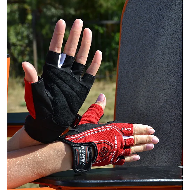 Перчатки для фитнеса Power System PS-2250E Pro Grip EVO Red