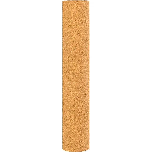Коврик для йоги Пробковый каучуковый двухслойный Yoga mat RECORD
 FI-7156-6 183x61мx0.4cм с принтом Хамса
