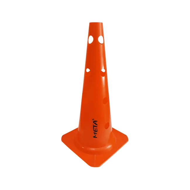 Конус для тренувань з отворами META Cone Marker with holes помаранчевий 45 см