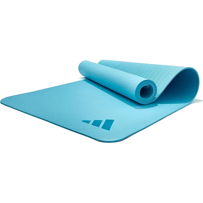 Коврик для йоги Adidas Premium Yoga Mat голубой 176 х 61 х 0,5 см