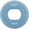 Кистевой эспандер кольцо с двойной нагрузкой JELLO JLA472 1шт ø7.5 нагрузка 9-36кг (Синий)