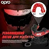Капа для бокса OPRO Silver UFC взрослая (возраст 11+) Red/Black (ufc.102514002)