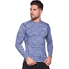 Чоловічий лонгслів компресійний спортивний UNDER ARMOUR
 CO-8636 (Синій)