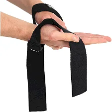 Лямки для тяги LIFTING STRAP EZOUS B-09 2шт (Черный)