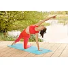 Коврик для йоги Adidas Premium Yoga Mat голубой 176 х 61 х 0,5 см