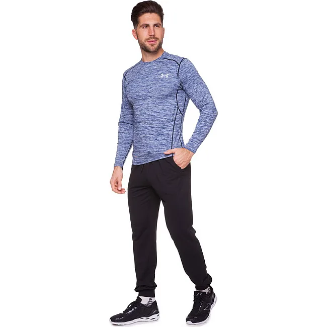 Чоловічий лонгслів компресійний спортивний UNDER ARMOUR
 CO-8636 (Синій)