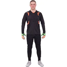 Форма вратарская свитер и штаны SP-SPORT CO-7606 (Черный)
