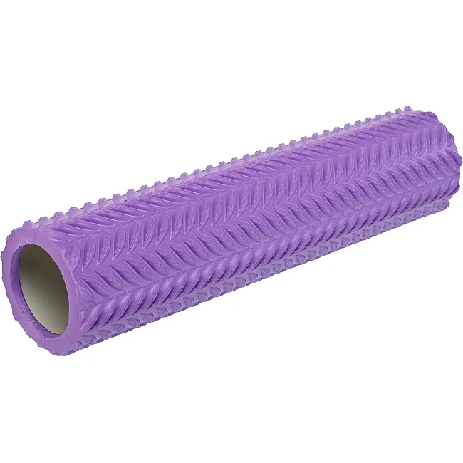 Роллер массажный цилиндр (ролик мфр) 45см Line Roller SP-SPORT FI-9387 (Фиолетовый)
