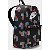 Рюкзак Nike NK HERITAGE BKPK-NIKE AOP 25L черный 43x30,5x15 см