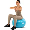Фитбол мяч для фитнеса сатин LiveUp LP8201-65 ø65см (Синий)