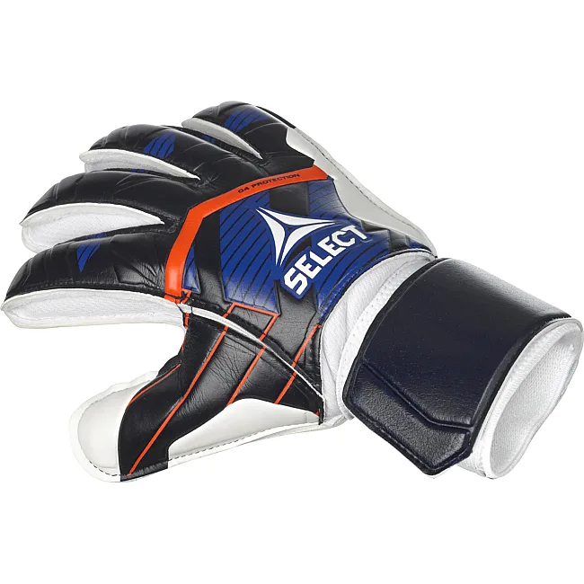 Перчатки вратарские детские Select GOALKEEPER GLOVES 04PROTECTION v24 синий, белый
