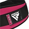 Пояс для тяжелой атлетики RDX RX3 EVA Curve неопреновый SHARP PINK