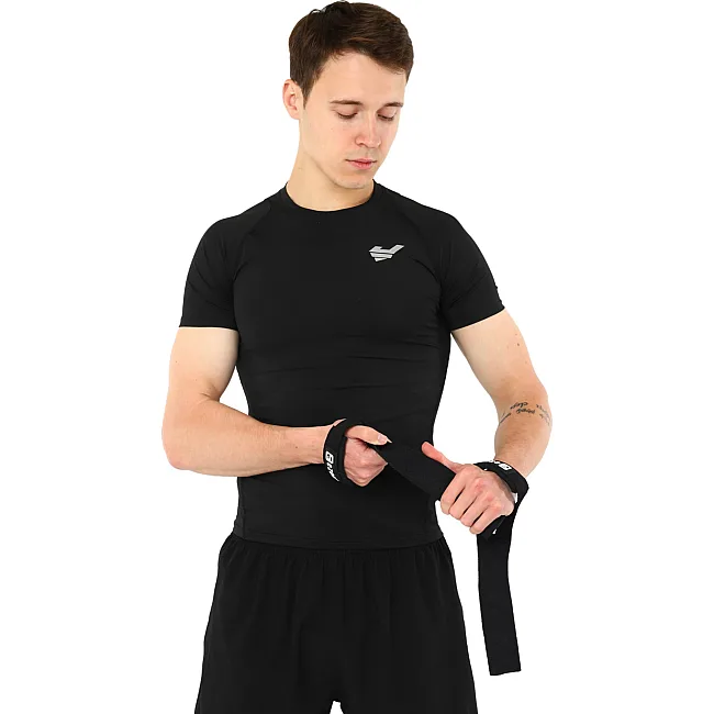 Лямки для тяги LIFTING STRAP EZOUS B-09 2шт (Черный)