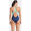 Купальник закрытый для женщин Arena DREAMHLINE SWIMSUIT V BACK синий, бирюзовый