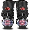 Мотоботы Спортивные короткие SPEED M-4556 41-45 (Черный)