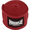 Боксерські бинти PowerPlay 3047 Червоні Lycra (спандекс) (2,5-4,5м)