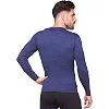 Чоловічий лонгслів компресійний спортивний UNDER ARMOUR
 CO-8636 (Синій)