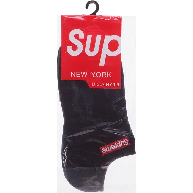 Спортивные носки мужские короткие SUP BC-3923 (Белый)
