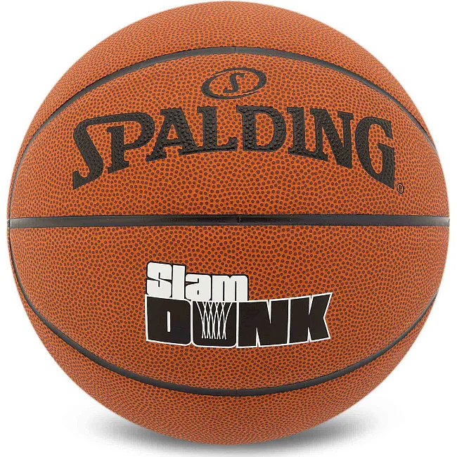 Баскетбольний м'яч
 SPALDING SLAM DUNK 78001Y
 7 (Коричневий)