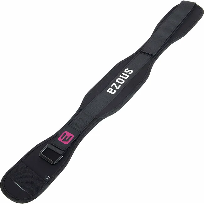 Пояс атлетический текстильный EZOUS WEIGHT LIFTING BELT O-05 спинка-12см