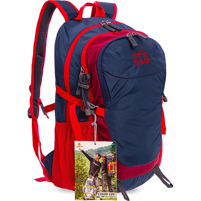 Рюкзак спортивний із жорсткою спинкою COLOR LIFE TY-5293 (44,5х27х17,5см)